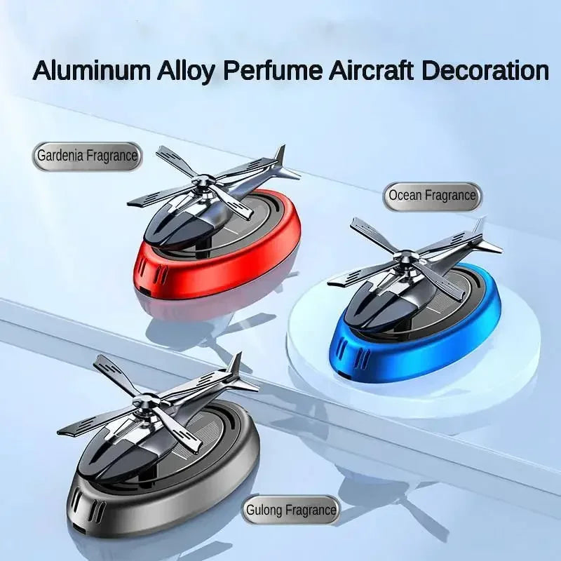 Solar Helicopter Air Freshener Diffuser