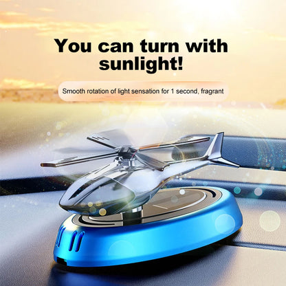 Solar Helicopter Air Freshener Diffuser