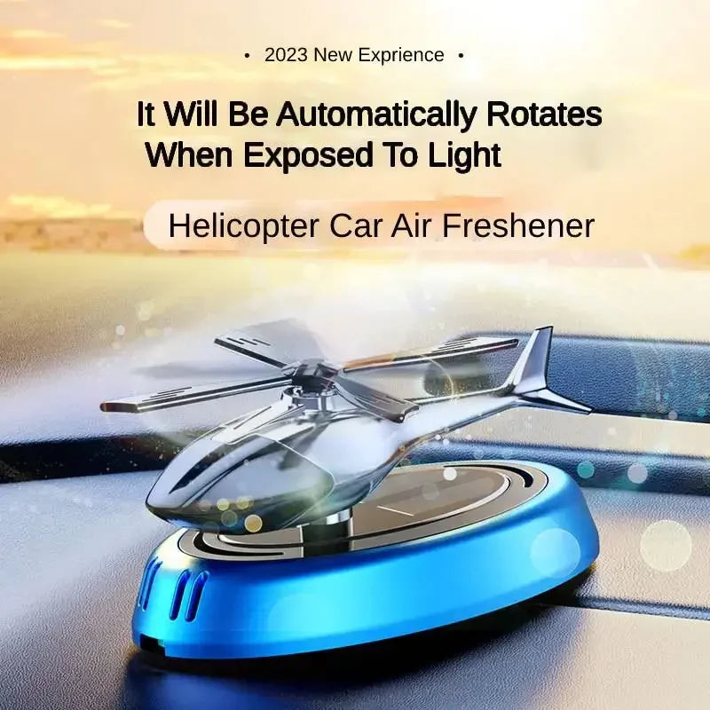 Solar Helicopter Air Freshener Diffuser